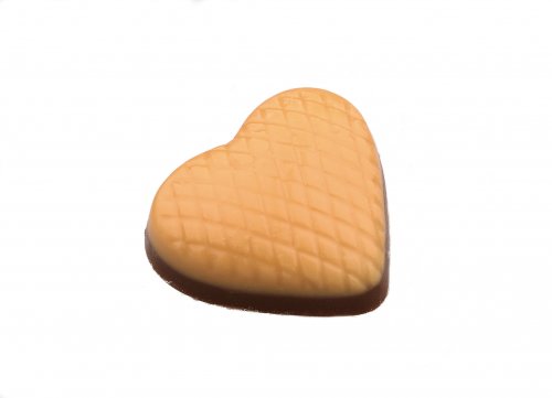 2501 Oranje hartjes duplo