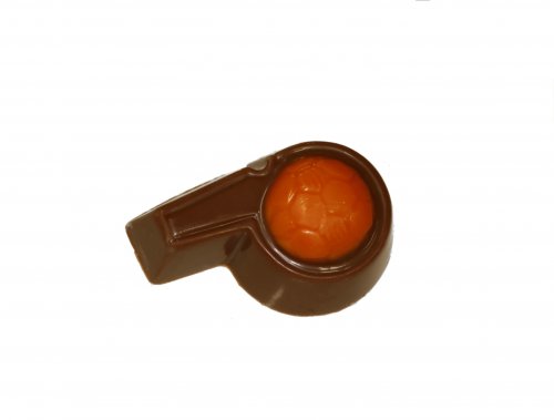 2516 Fluitjes melk- oranje