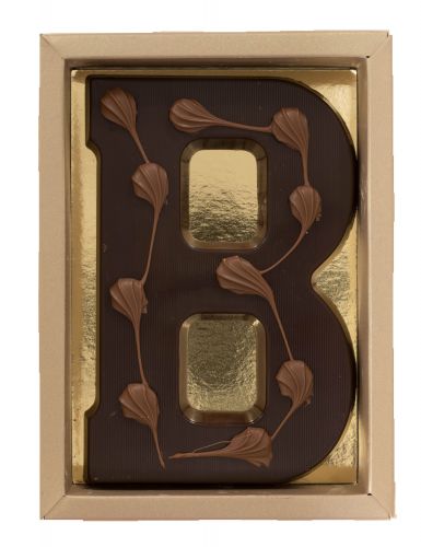6618 Chocoladeletter (vorm) 200 gr puur